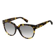 Marc Jacobs Brun Acetat Solglasögon Havana Brown Brown, Dam