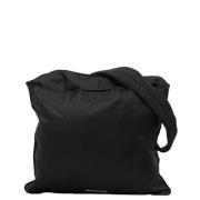 Prada Vintage Pre-owned Canvas prada-vskor Black, Dam