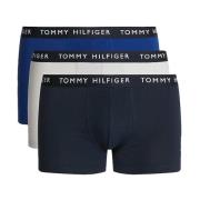 Tommy Hilfiger 3-Pack Trunk Boxershorts Multicolor, Herr