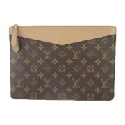 Louis Vuitton Vintage Pre-owned Canvas louis-vuitton-vskor Brown, Dam