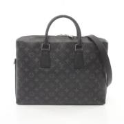 Louis Vuitton Vintage Pre-owned Canvas portfljer Black, Dam