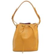 Louis Vuitton Vintage Pre-owned Laeder louis-vuitton-vskor Yellow, Dam