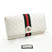 Gucci Vintage Pre-owned Laeder plnbcker White, Dam