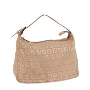 Fendi Vintage Pre-owned Canvas fendi-vskor Pink, Dam