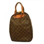 Louis Vuitton Vintage Pre-owned Tyg louis-vuitton-vskor Brown, Dam