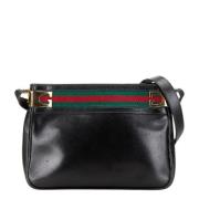 Gucci Vintage Pre-owned Laeder axelremsvskor Black, Dam