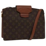 Louis Vuitton Vintage Pre-owned Canvas louis-vuitton-vskor Brown, Dam