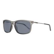 Timberland Svart Metall UV-filter Solglasögon Gray, Herr