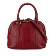 Gucci Vintage Pre-owned Laeder handvskor Red, Dam