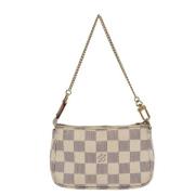 Louis Vuitton Vintage Pre-owned Canvas kuvertvskor Beige, Dam