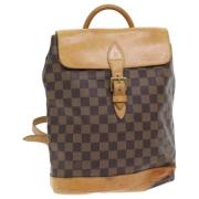 Louis Vuitton Vintage Pre-owned Canvas ryggsckar Brown, Dam