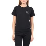 John Richmond Logotyp T-shirt för kvinnor Black, Dam