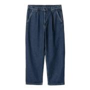 Carhartt Wip Denim Jeans med amerikansk ficka 100% bomull Blue, Herr