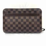 Louis Vuitton Vintage Pre-owned Canvas kuvertvskor Brown, Dam