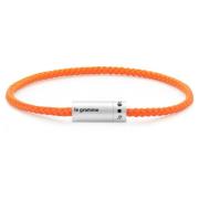 Le Gramme Orange Nato Kabelarmband Gray, Unisex