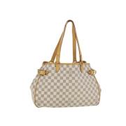 Louis Vuitton Vintage Pre-owned Laeder axelremsvskor White, Dam