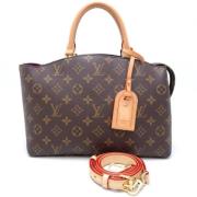 Louis Vuitton Vintage Pre-owned Canvas handvskor Brown, Dam