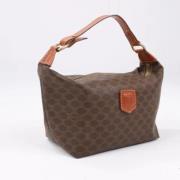 Celine Vintage Pre-owned Laeder handvskor Brown, Dam