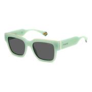 Polaroid Grön Resin Solglasögon UV-skydd Green, Unisex