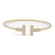 Tiffany & Co. Pre-owned Pre-owned Metall armband Beige, Dam