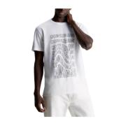 Calvin Klein Modern Sofistikerad Vit T-shirt White, Herr