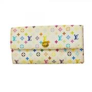 Louis Vuitton Vintage Pre-owned Tyg plnbcker Beige, Dam