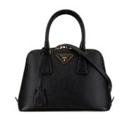 Prada Vintage Pre-owned Laeder handvskor Black, Dam