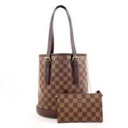 Louis Vuitton Vintage Pre-owned Canvas louis-vuitton-vskor Brown, Dam