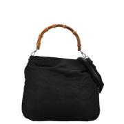 Gucci Vintage Pre-owned Canvas handvskor Black, Dam