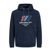 Jack & Jones Hoodies Blue, Herr