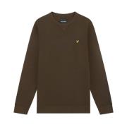 Lyle & Scott Oliv Tröja Ml424Vog Brown, Herr