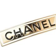 Chanel Vintage Pre-owned Guld hrspnnen Yellow, Dam