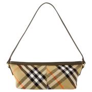 Burberry Bomull handvskor Beige, Dam