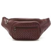 Bottega Veneta Vintage Pre-owned Laeder crossbodyvskor Brown, Dam