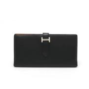 Hermès Vintage Pre-owned Laeder plnbcker Black, Dam