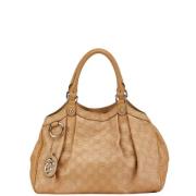 Gucci Vintage Pre-owned Canvas handvskor Beige, Dam