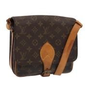 Louis Vuitton Vintage Pre-owned Canvas louis-vuitton-vskor Brown, Dam