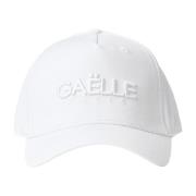 Gaëlle Paris Baseball Cap Klassisk Stil Svart White, Dam