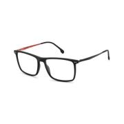 Carrera Svarta Acetatramar med Skiva för Män Black, Herr