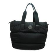 Moncler Pre-owned Pre-owned Canvas handvskor Black, Dam