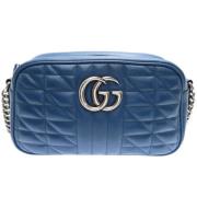 Gucci Vintage Pre-owned Laeder gucci-vskor Blue, Dam