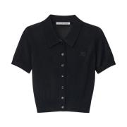 Alexander Wang Svarta T-shirts och Polos Black, Dam