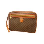 Celine Vintage Pre-owned Laeder celine-vskor Brown, Herr