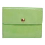 Louis Vuitton Vintage Pre-owned Laeder plnbcker Green, Dam