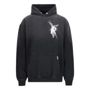 Represent Svart Archangel Hoodie Tröja Black, Herr