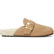 Tory Burch Beige Mellow Slip-On Mules Beige, Herr