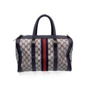 Gucci Vintage Pre-owned Laeder gucci-vskor Blue, Dam