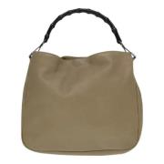 Gucci Vintage Pre-owned Laeder gucci-vskor Beige, Dam