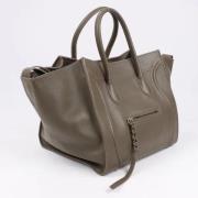 Celine Vintage Pre-owned Laeder handvskor Brown, Dam