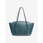 Bottega Veneta Vintage Pre-owned Laeder totevskor Blue, Dam